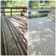 Deck staining miles city 1