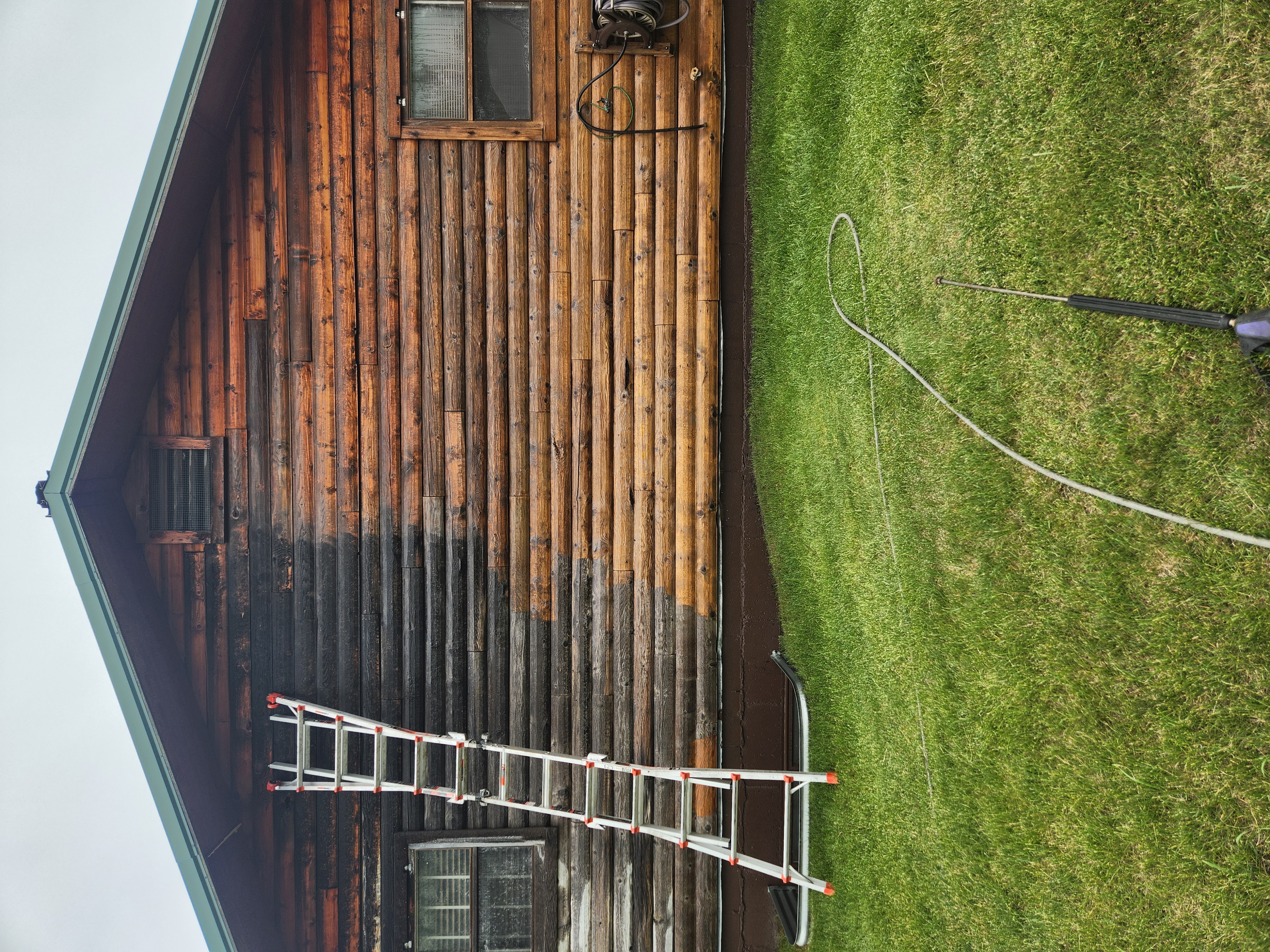 Log Home Restoration in Eugene, OR